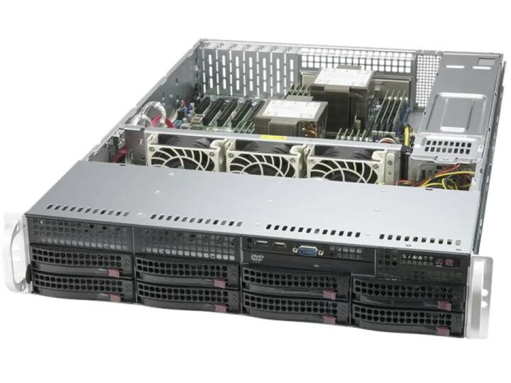 Сервер в корпусе высотой 2U Никс sS9600/pro2U S924T2Hi Xeon Silver 4314/128 ГБ/2 x 2 Тб HDD/Aspeed AST2600