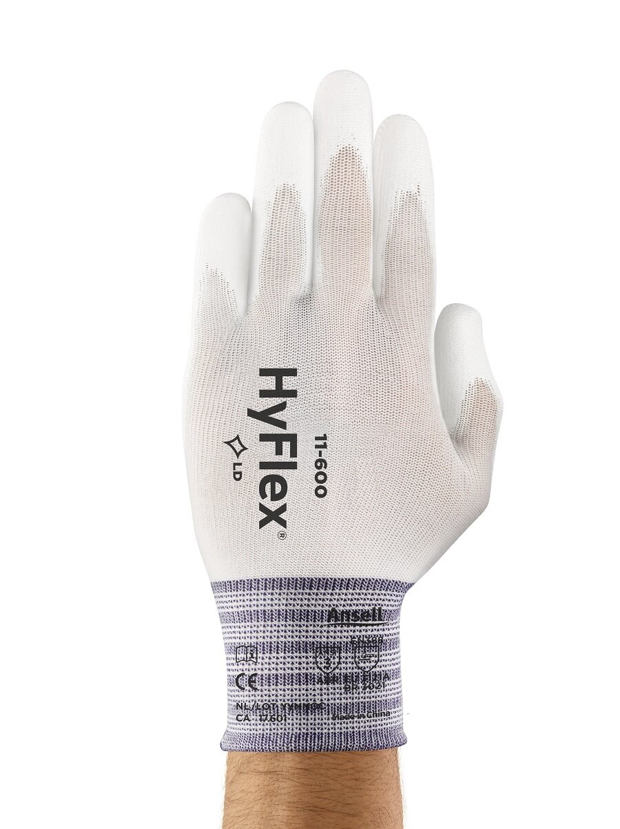 Перчатки ANSELL от механических повреждений HyFlex 11-600.