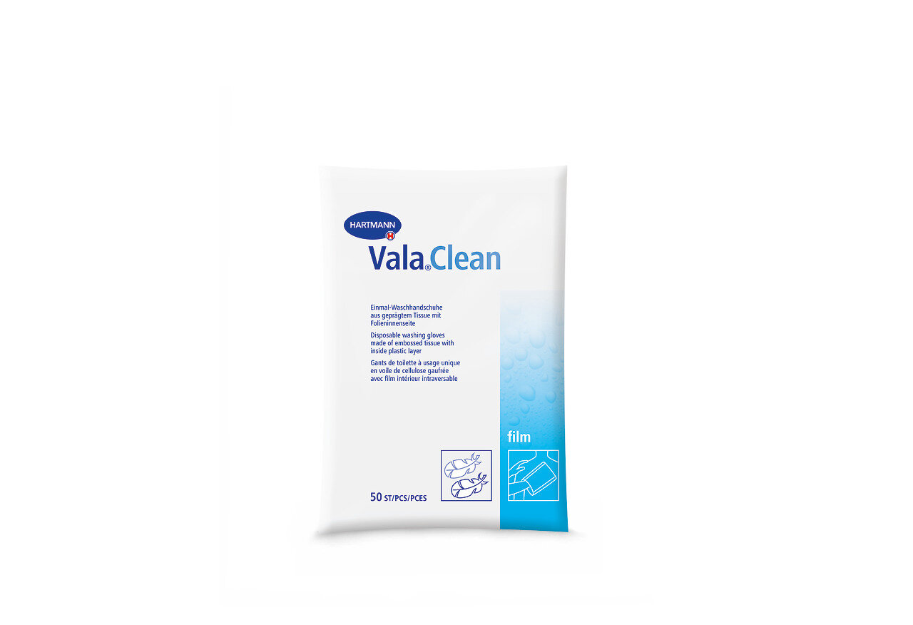 Vala Clean film - Вала Клин филм - Одноразовые рукавички ламинированные изнутри 50 штука