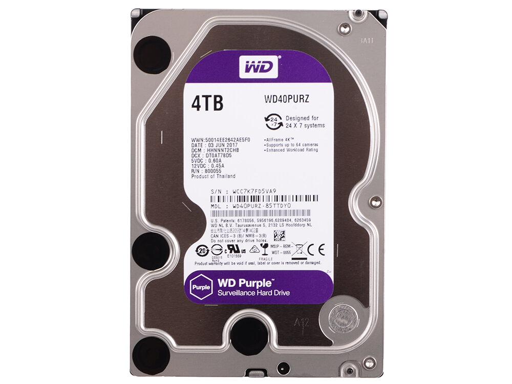 3.5" 4tb western digital