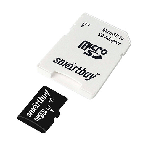 SmartBuy Карта памяти SmartBuy Professional microSDHC Class 10 UHS-I U3 256GB + SD adapter