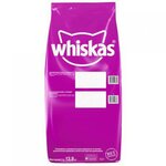 Whiskas Вискас сухой корм для взрослых кошек Подушечки нежный паштет говядина 13,8 кг - изображение