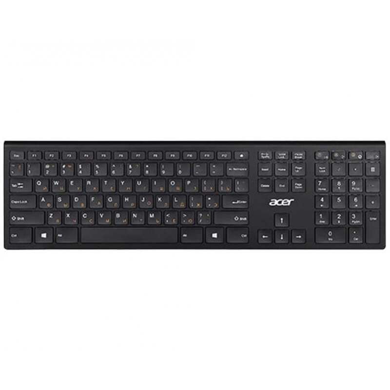 Клавиатура Acer OKR020 Wireless черный