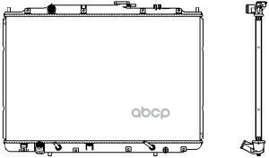 Радиатор Охл. Двс Acura Mdx 3.5 -06, Ho Pilot 05- Sakura арт. 3071-1009