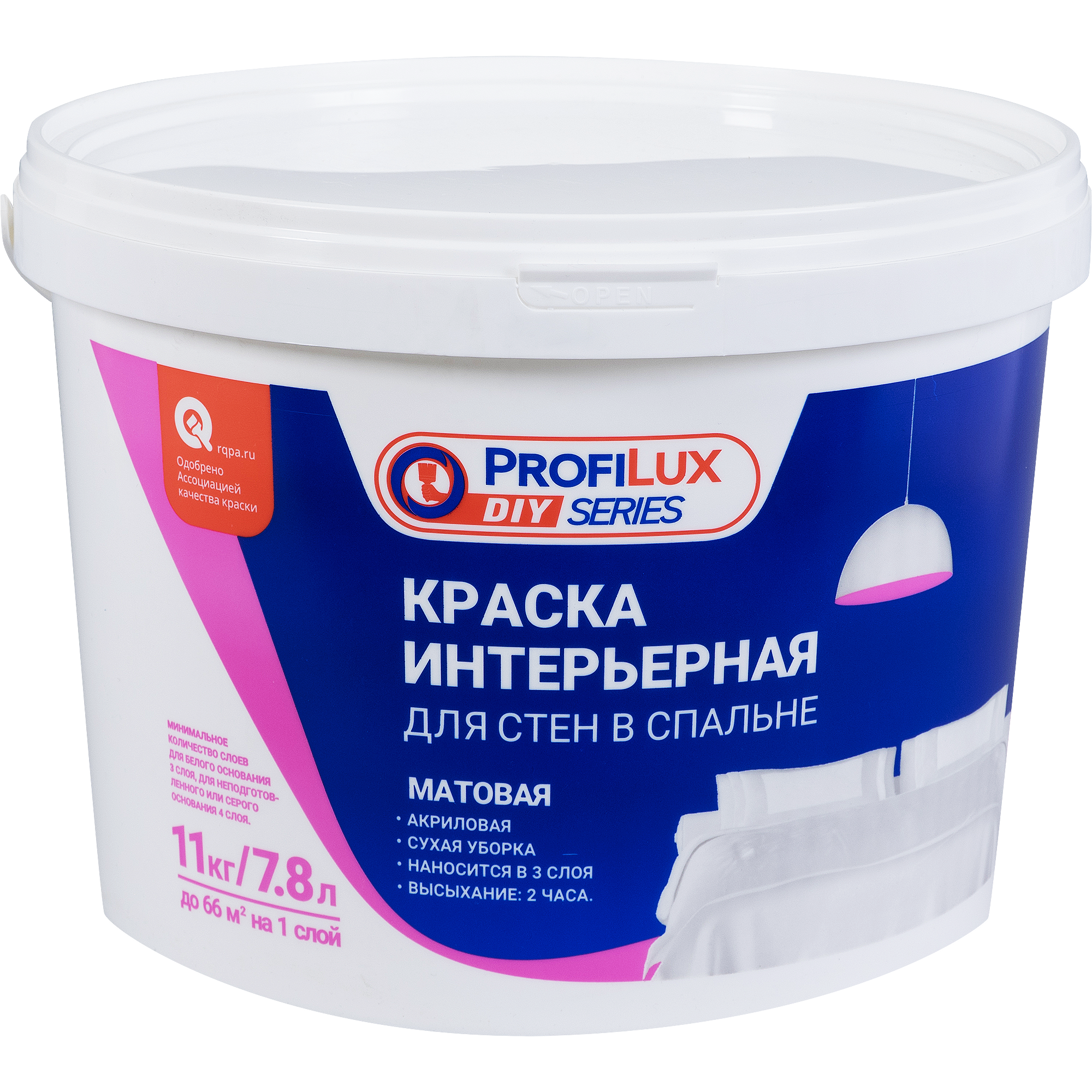 фото Краска Profilux ВД для спальни, 11кг