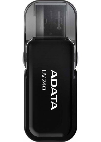  64GB A-DATA UV240, USB 2.0,  AUV240-64G-RBK