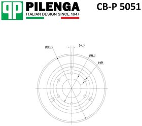 PILENGA опора амортизатора, LADA LARGUS, LOGAN, DACIA, SANDERO, DUSTER CBP5051