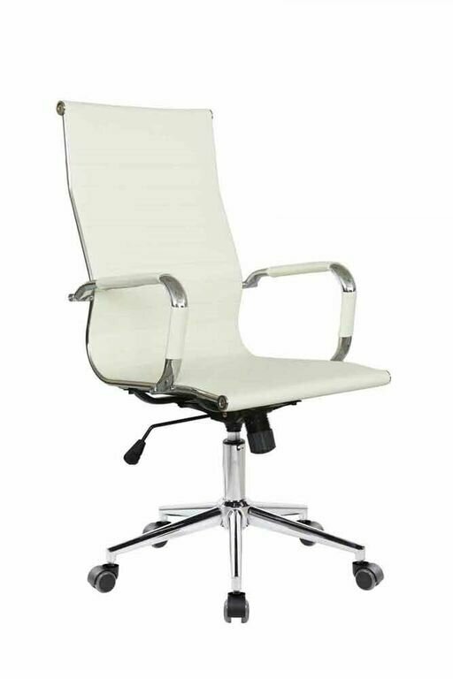 Компьютерное кресло для руководителя Riva Chair 6002-1S Светлый бежевый (Q-07)