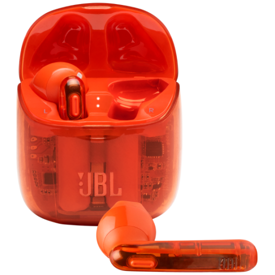 Беспроводные наушники JBL Tune 225 TWS Ghost, оранжевый