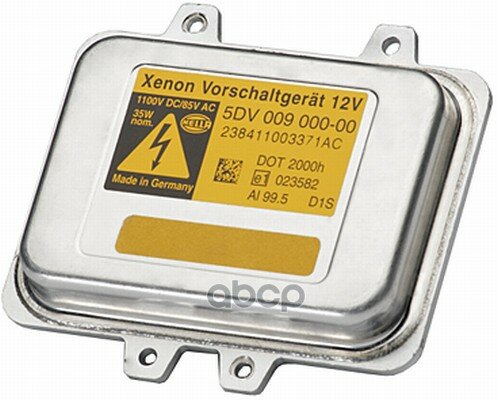 Блок Розжига Audi/Vw/Bmw/Mercedes/Citroen/Ford 2002 => HELLA арт. 5DV 009 000-001