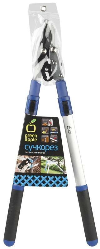 фото Сучкорез телескопический (+30см) с храповым механизмом плоскостной (1/12) Green Apple Б0003062