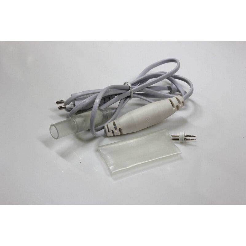 Силовой шнур для LED-DL-2W-100M-240V Белый ПВХ (LED-DL-2W-CA-1-W)