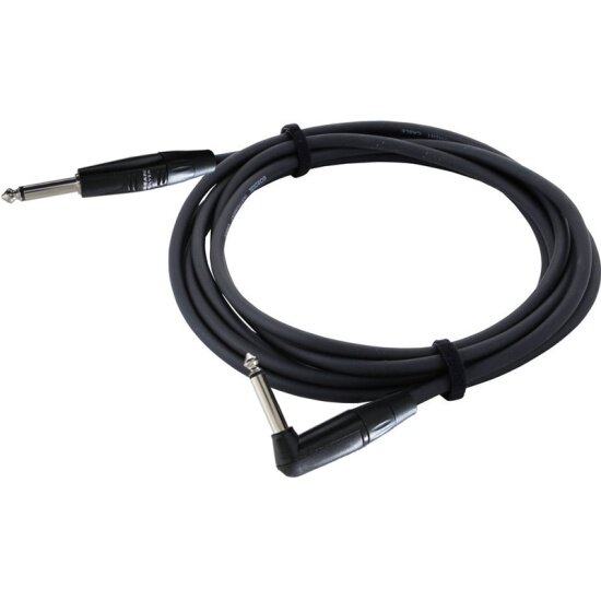 Инструментальный кабель Cordial CII 3 PR 6,3 мм/моно-джек 6,3 мм, 3,0 м, черный