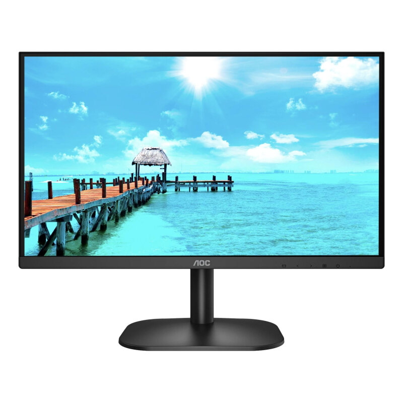 Монитор AOC 23.8 24B2XD черный IPS LED 16:9 DVI Mat 250cd