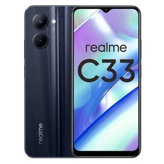 Смартфон realme C33 4/128 ГБ RU, черный