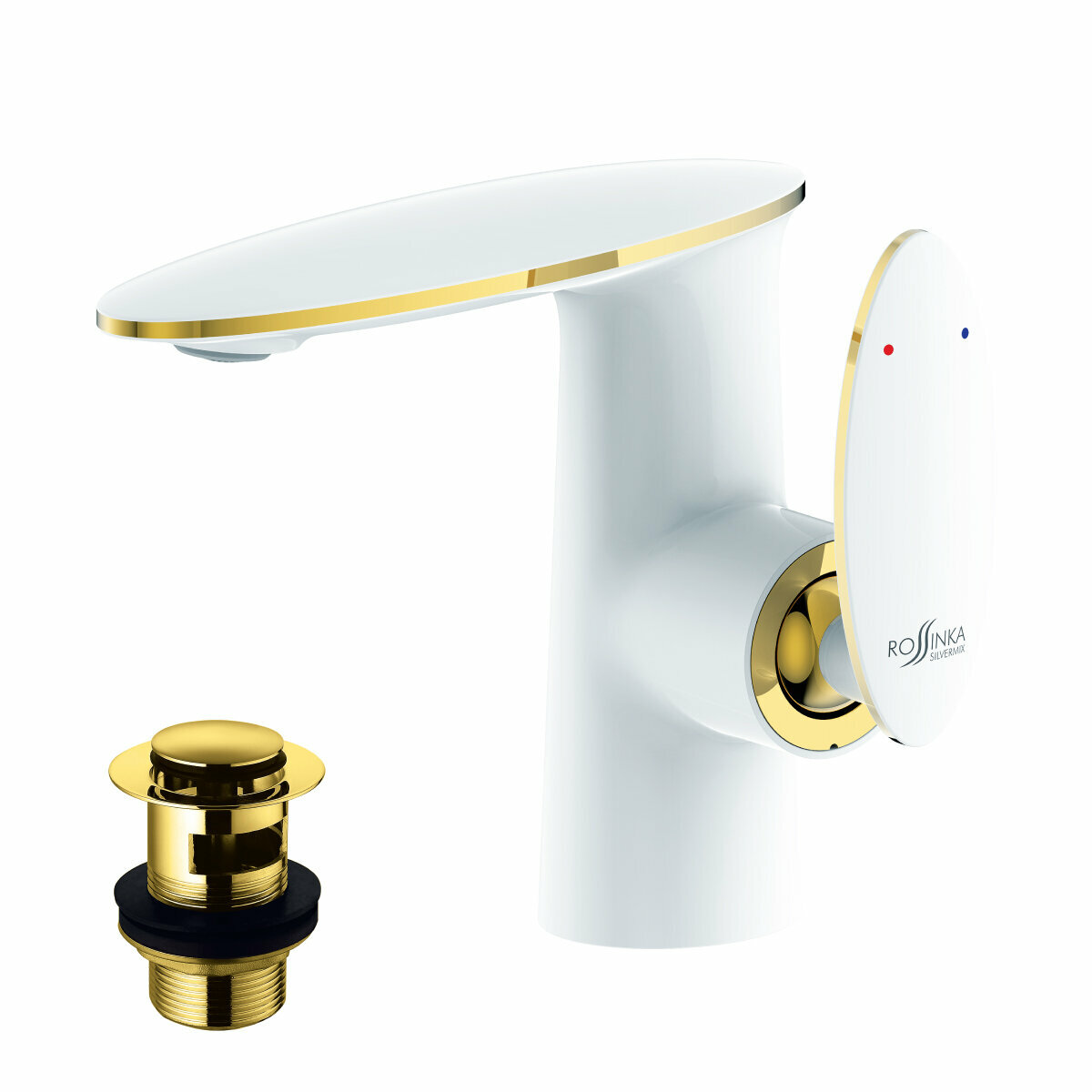 Rossinka Смеситель для раковины Rossinka RS30 (RS30-11W)