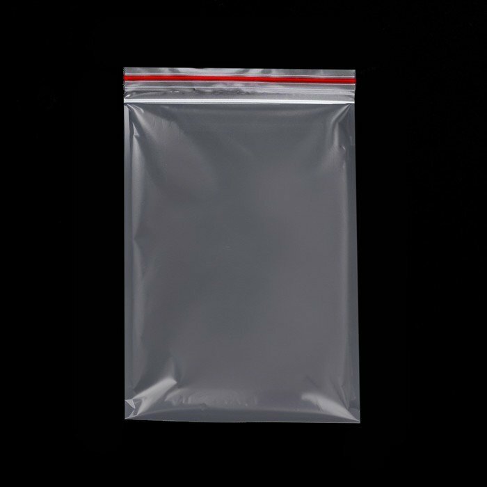 Пакет zip lock 8 х 12 см, 30 мкм набор 100 шт (комплект из 8 шт) - фотография № 1