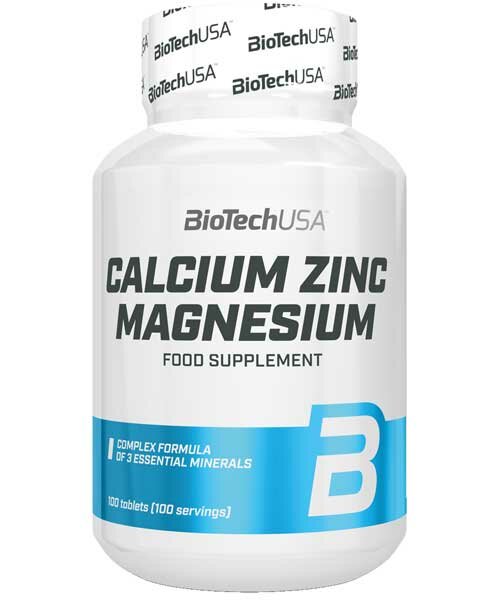 Calcium-zinc-magnesium Biotech Nutrition (Без вкуса)