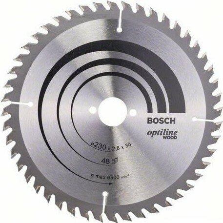 Пильный диск BOSCH Optiline Wood 2608640629 230х30 мм