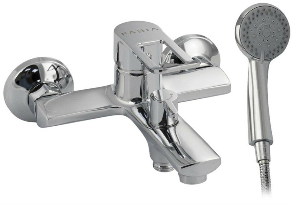 фото Смеситель для ванны (FABIA 9710 с коротким изливом, шаровый)