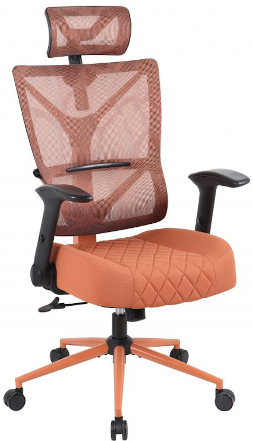 Кресло для оператора CHAIRMAN 566 (Цвет: Оранжевый orange)