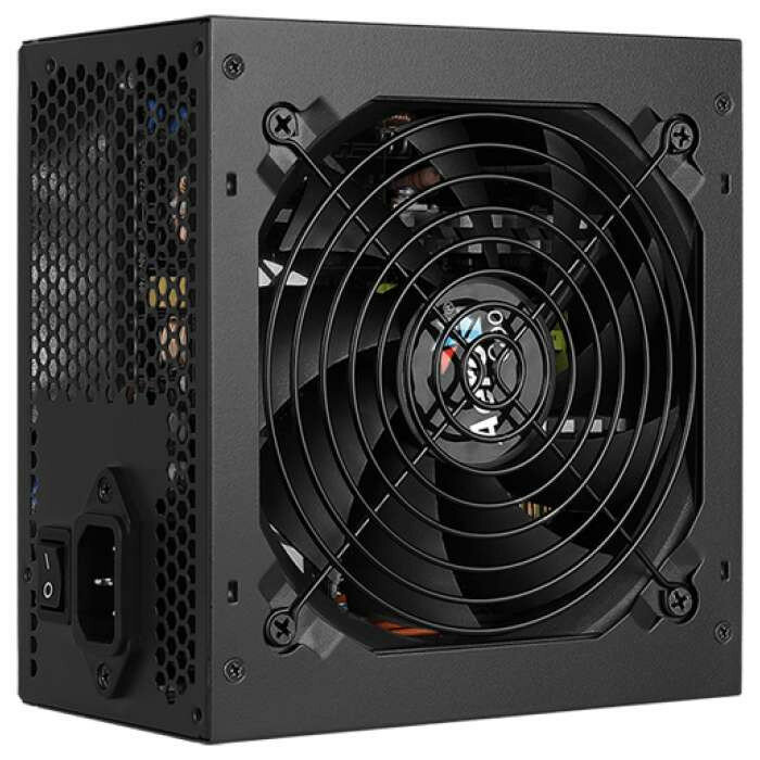   Aerocool 600W Retail KCAS PLUS 600W ATX12V Ver.2.4, 80+ Bronze, fan 12cm, 550mm cable, 20+4P, 4+4P, PCIe 6+2P x4, PATA x4, SATA x7