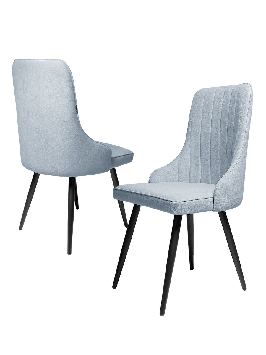 Комплект стульев Ridberg лондон Wool (2шт, Blue)