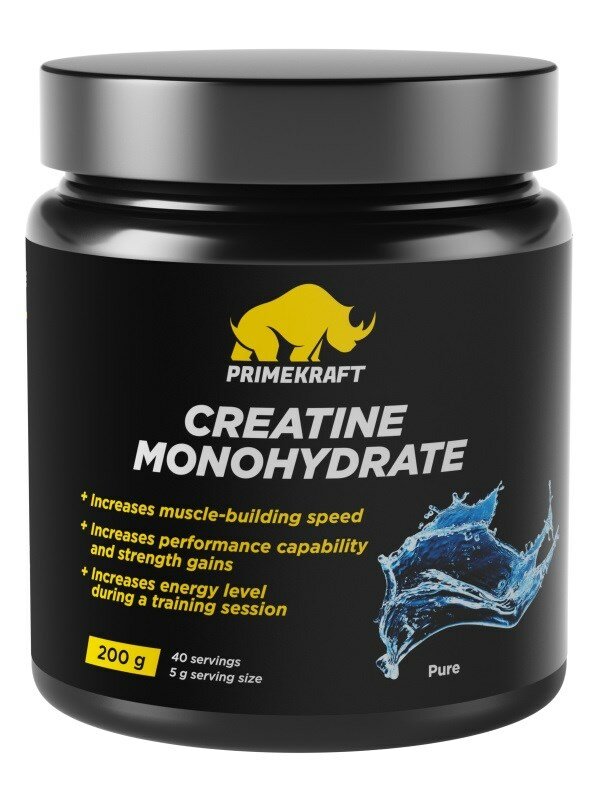 Prime Kraft Creatine Monohydrate, 200 g (цитрусовый микс)