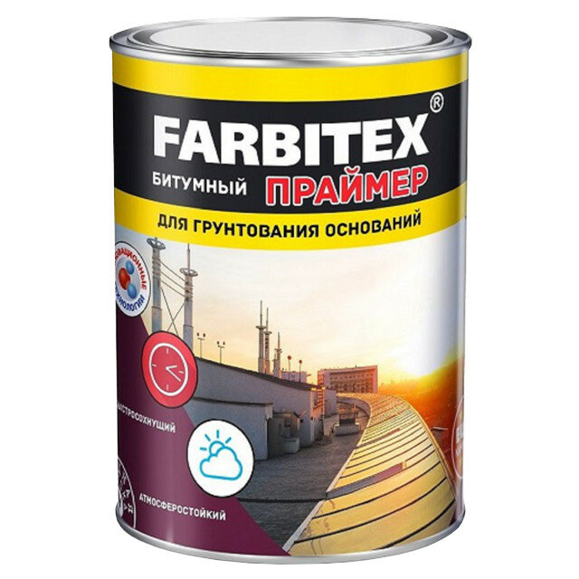 фото Праймер farbitex битумный 16кг, арт.4300003452