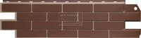 Фасадная панель SteinDorf серия кирпич коричневый с прокрашенными швами
