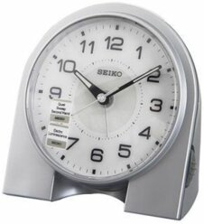 Настольные часы с будильником Seiko QHE031S