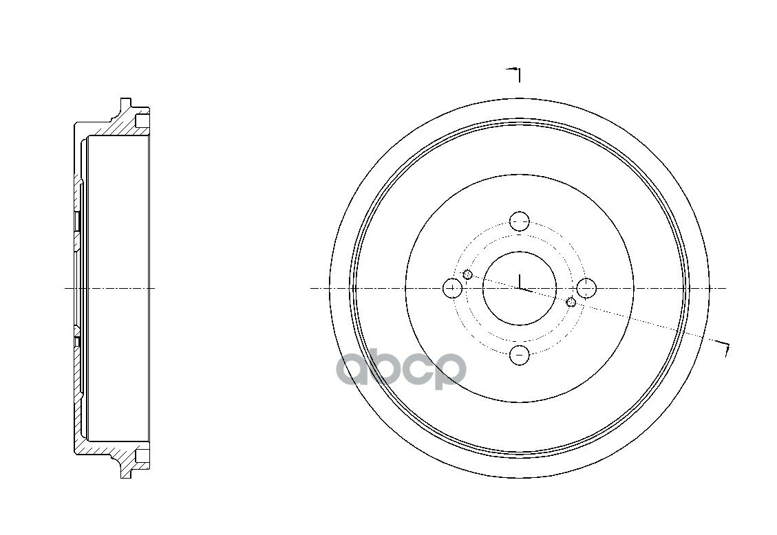 Барабан Тормозной G-Brake Gd-06802 G-BRAKE арт. GD-06802