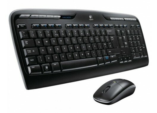 Клавиатура + мышь Logitech MK330 клав:черный мышь:черный USB беспроводная Multimedia