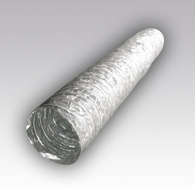 Воздуховод АПЛ203 (Эконом) Airone d203мм гибкий армированный, металлизированная пленка 70 мкм L 10м - фотография № 2