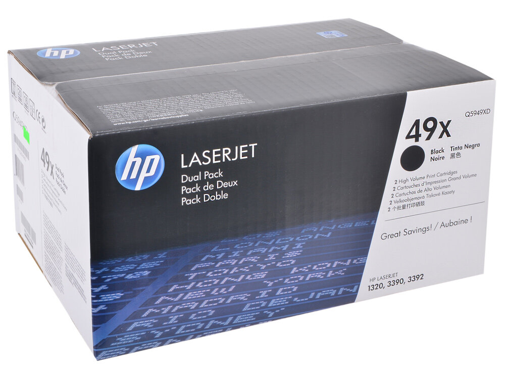 Картридж HP Q5949XD 6000стр Черный