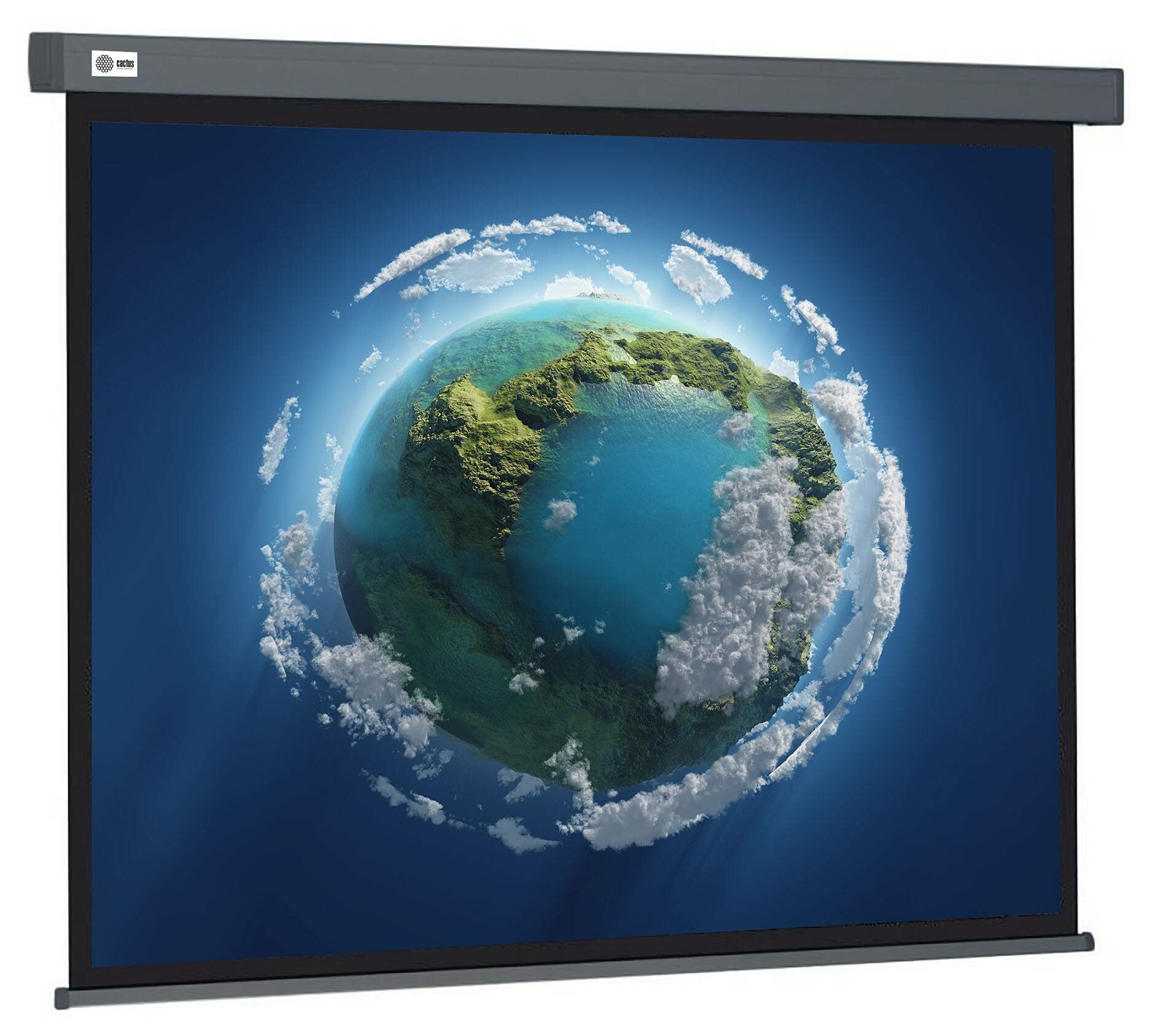 Экран рулонный Cactus Wallscreen CS-PSW-187X332-SG