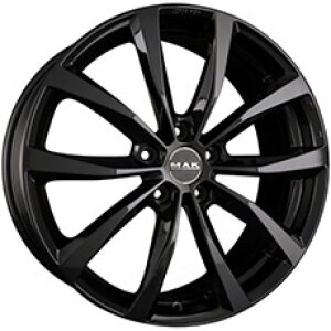 Колесный диск Mak Wolf 7.5x17/5x108 D72 ET45 GLOSS BLACK