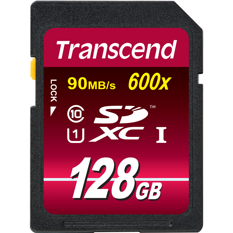 Карта памяти/ Transcend 128GB SDXC Class 10 UHS-I 600x (Ultimate)