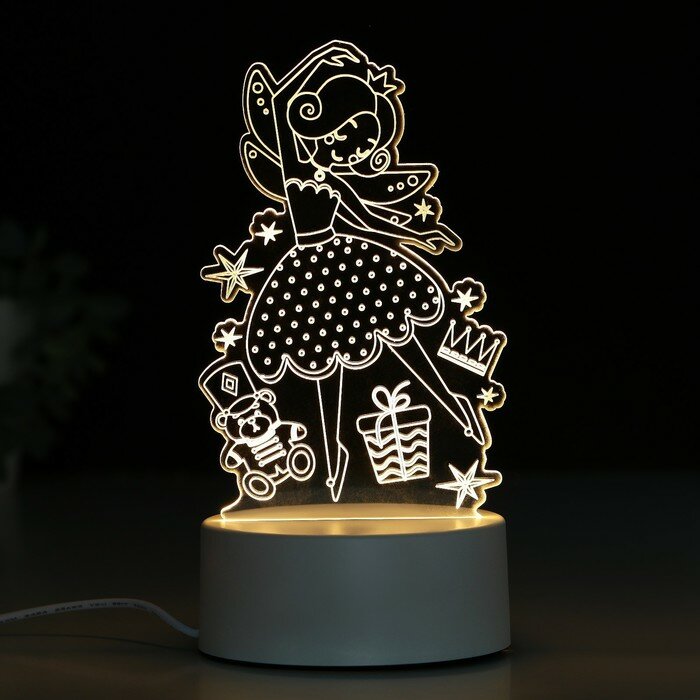 фото Светильник из акрила «Пусть сбываются мечты», модель GBV-0121