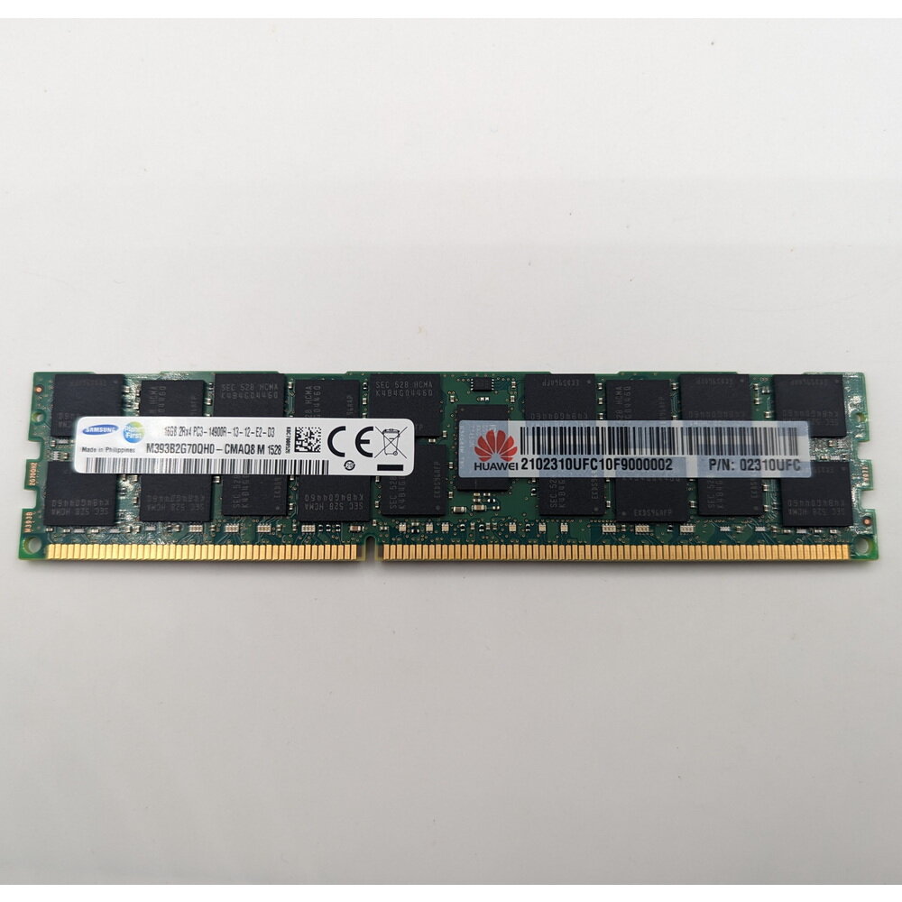 Модуль памяти Samsung, Huawei, M393B2G70QH0-CMAQ8, 02310UFC, DDR3, 16 Гб, 14900R