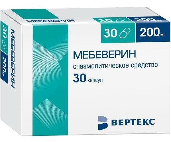 Мебеверин-Вертекс капс. пролонг. высвоб. действ. действ.