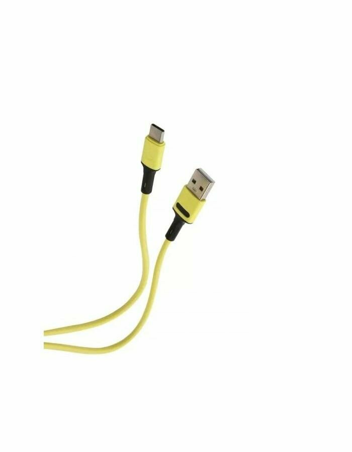 Дата-Кабель USAMS US-SJ436 U52 USB - Type-C (1 м), желтый (SJ436USB03) - фото №1