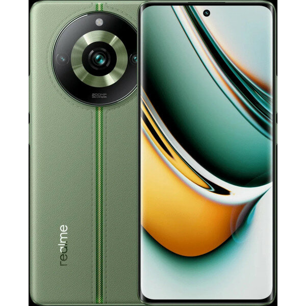 Смартфон realme 11 Pro+ 12/1024 ГБ, Dual nano SIM, зеленый, Global