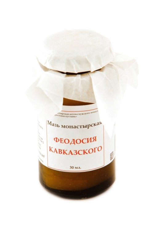 Мазь монастырская Феодосия Кавказского мл