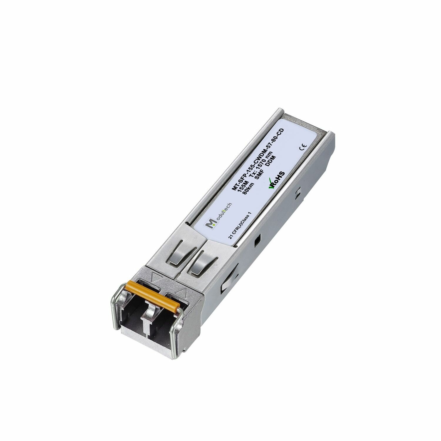 Модуль SFP CWDM 155 Мбит/с, 80 км, 1570 нм, SMF, LC