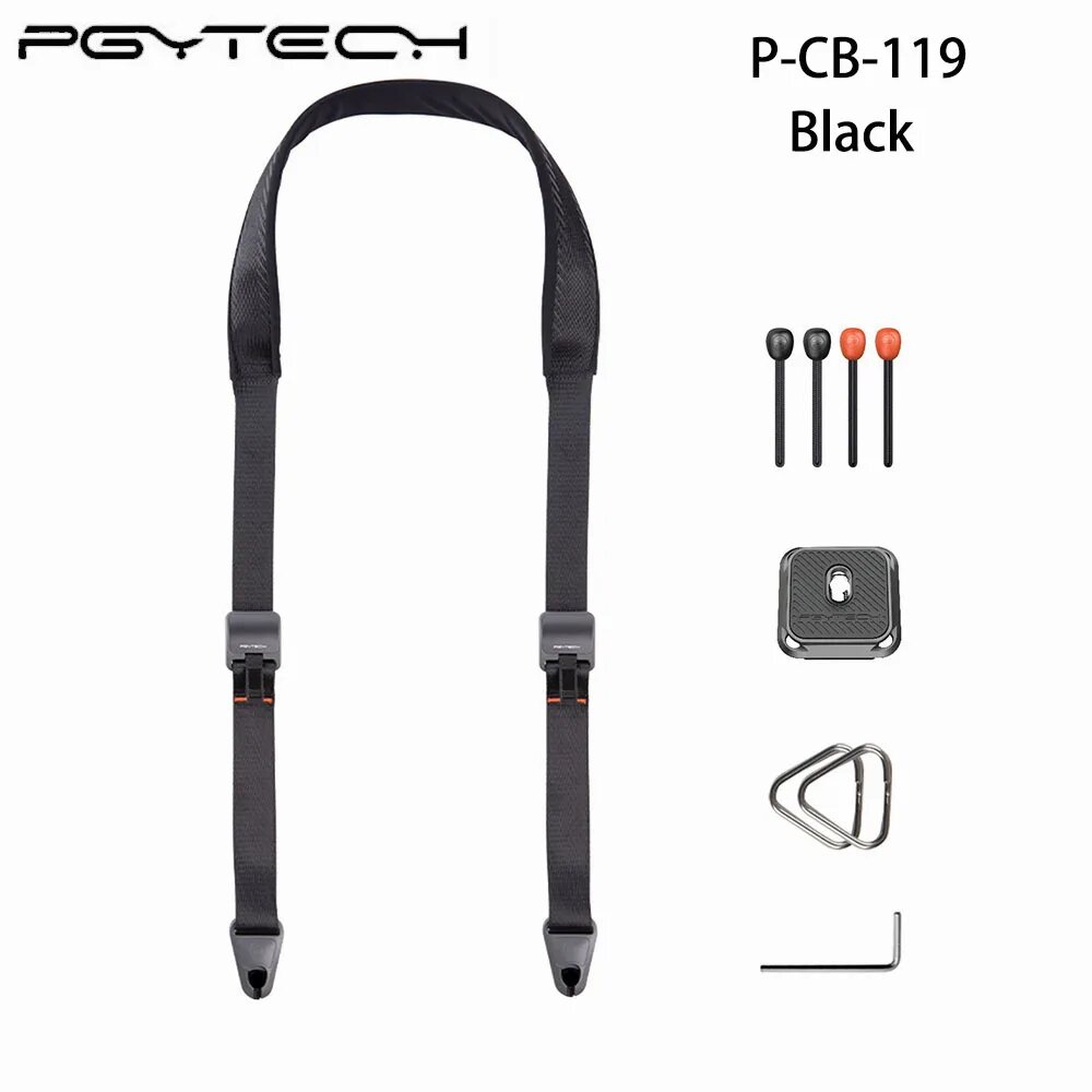 Плечевой ремень для камеры PGYTECH, Night Black