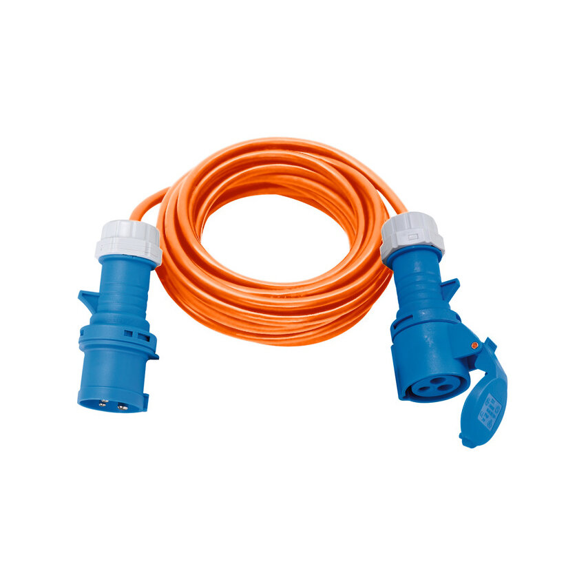 Удлинитель Brennenstuhl 230В, кабель 10 м, 3G2.5, IP44, оранжевый 1167650610
