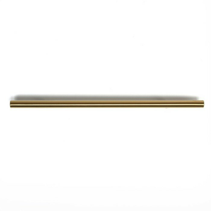 Ручка рейлинг CAPPIO, облегченная, d=12 мм, м/о 192 мм, цвет золото - фотография № 5