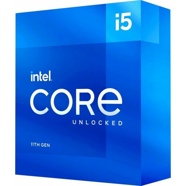 Процессор Intel Core i5-11600K / 3.9-4.9 GHz, 6 cores, 12 threads, 12MB, 95W, UHD 750, LGA1200, Rocket Lake, 14nm / BOX