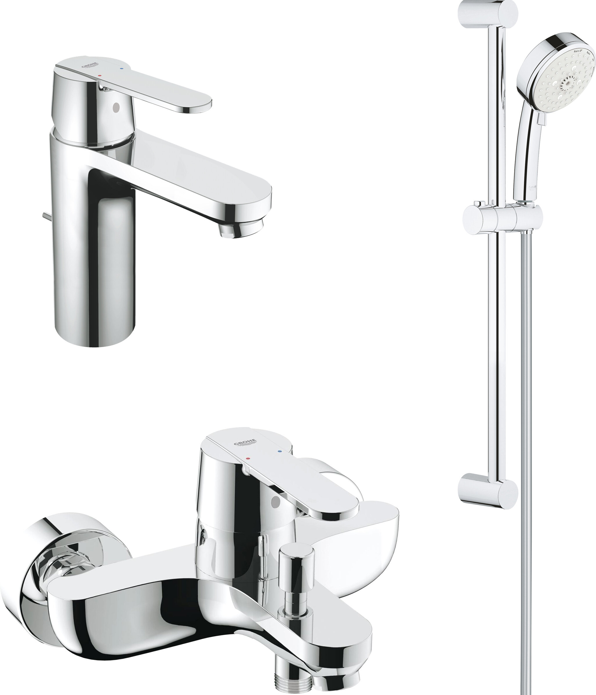 Душевой комплект Grohe New Tempesta Cosmopolitan 27787002 + 32887000 + 23454000